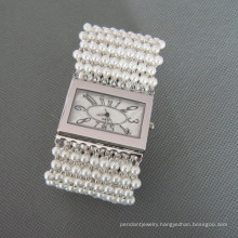 Pearl Watch, Fashionable Shell Pearl Wristwatch (WH101)